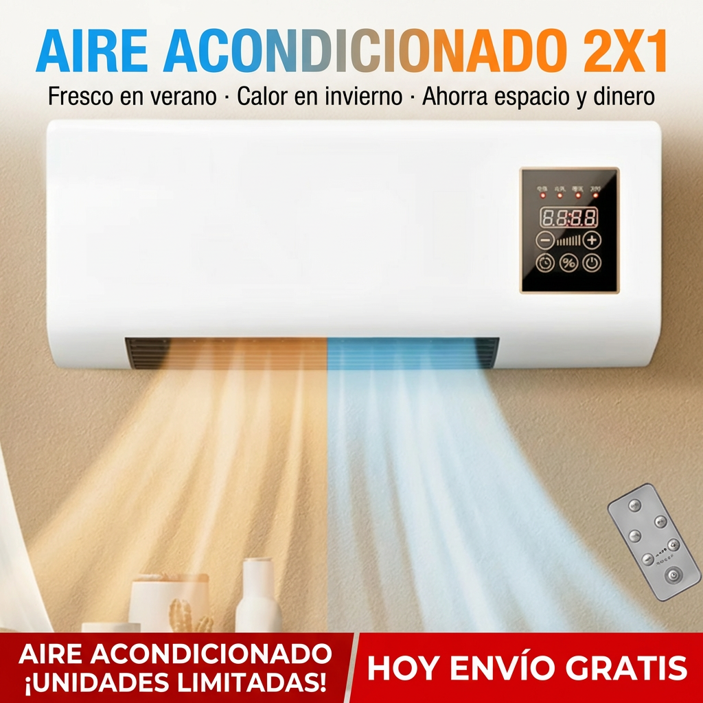 Aire acondicionado 2 en 1 - ClimaX 360