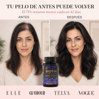Biotina + Colágeno + Keratina
